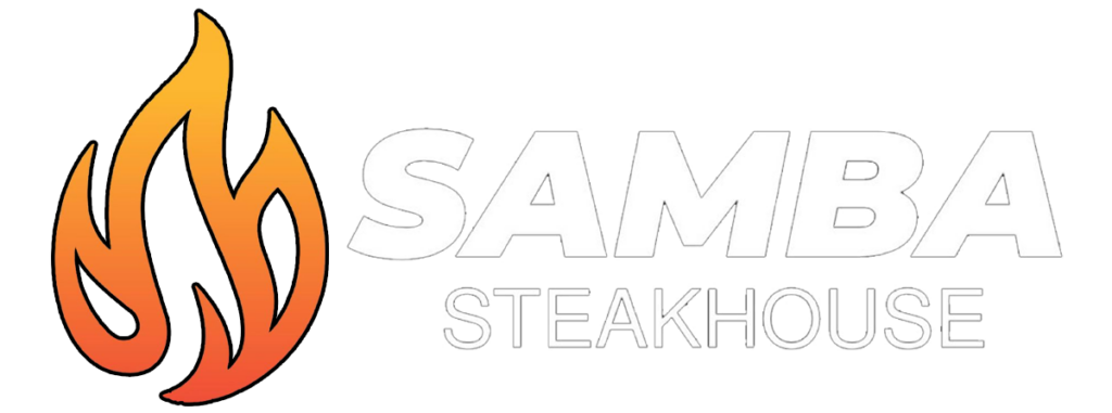 Brazilian Steakhouse logo on a black background.